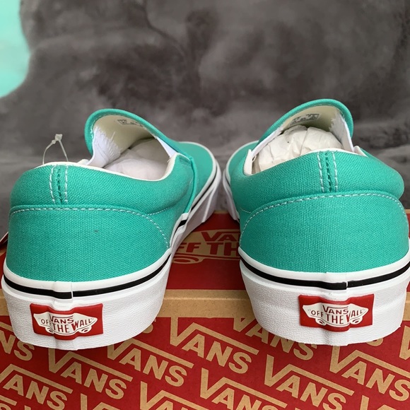 VANS CLASSIC SLIP ON WATERFALL/TRUE WHITE WMNS - Picture 12 of 14